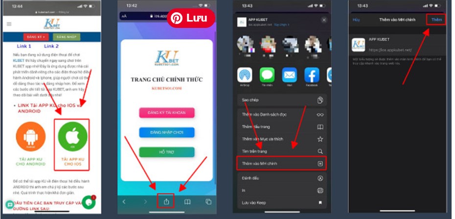 Tải Kubet app IOS