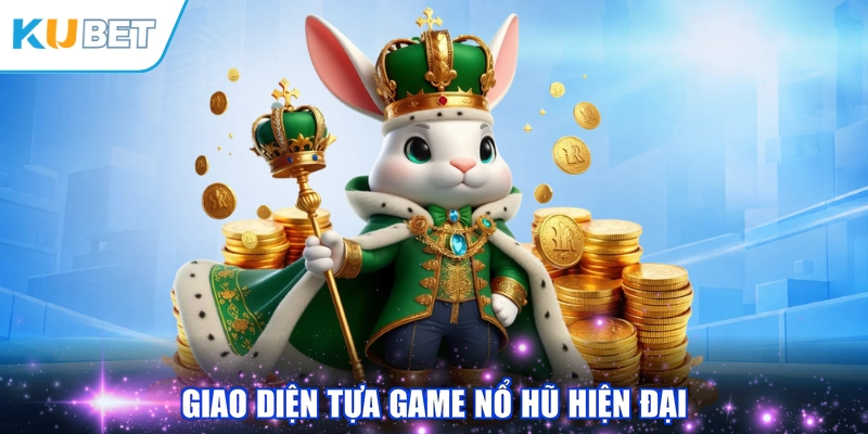 Giao diện tựa game Nổ hũ hiện đại